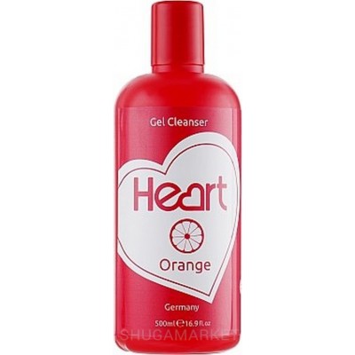 Жидкость для снятия липкого слоя Heart (Апельсин), 500 мл